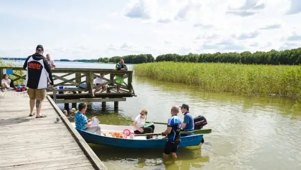 Zdjęcia: Wypłynęli po rekord świata! Czy uda im się przepłynąć 170 km wpław? 