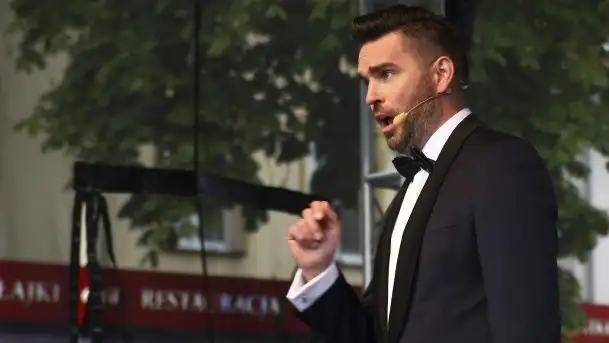 Zdjęcia: "Canzoni Italiane" na placu w Mikołajkach - zdjęcie 10