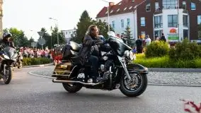 Zdjęcia: Parada motocykli ulicami Giżycka  - zdjęcie 32
