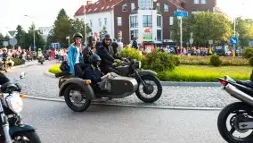 Zdjęcia: Parada motocykli ulicami Giżycka  - zdjęcie 29