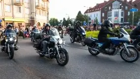 Zdjęcia: Parada motocykli ulicami Giżycka  - zdjęcie 6