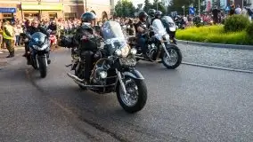 Zdjęcia: Parada motocykli ulicami Giżycka  - zdjęcie 5