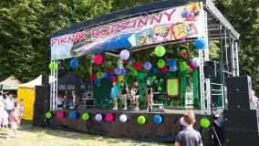 Zdjęcia: Rodzinna zabawa na plaży miejskiej nad Niegocinem  - zdjęcie 6