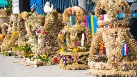 Zdjęcia: Mazurscy rolnicy dziękują za plony  - zdjęcie 37