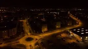 Nocne, styczniowe Giżycko, zobacz iluminację świąteczną - zdjęcie 12