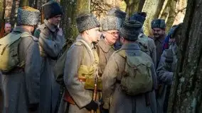 Inscenizacja Bitwy Zimowej Giżycko 2020 - zdjęcie 33