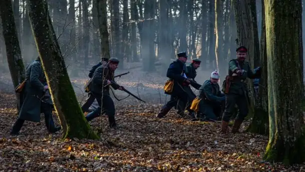 Inscenizacja Bitwy Zimowej Giżycko 2020 - zdjęcie 10