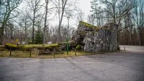 Wilczy Szaniec w Gierłoży zimą jeszcze lepiej widoczny - zdjęcie 46