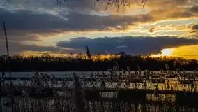 Zachód słońca widoczny w Sztynorcie, 27 luty 2020 - zdjęcie 15