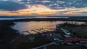 Zachód słońca widoczny w Sztynorcie, 27 luty 2020 - zdjęcie 60