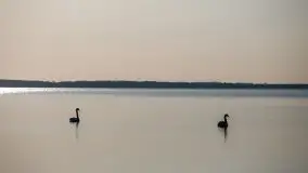 Marcowy zachód słońca nad jeziorem Dargin, Nowy Harsz - zdjęcie 54