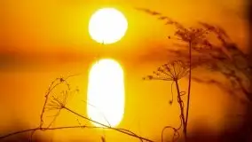 Marcowy zachód słońca nad jeziorem Dargin, Nowy Harsz - zdjęcie 24