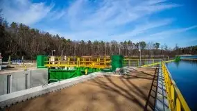 Śluza Guzianka II prawie gotowa, postęp prac 24.03.2020r. - zdjęcie 15