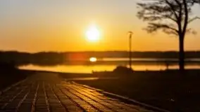 Piaski i jezioro Bełdany w marcowym słońcu - zdjęcie 24