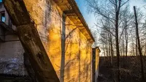 Śluza w Leśniewie w kolorach zachodzącego słońca - zdjęcie 12