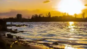 Tło Dla Mew i Marina Rydzewo w kolorach zachodu słońca - zdjęcie 13