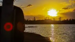 Tło Dla Mew i Marina Rydzewo w kolorach zachodu słońca - zdjęcie 27