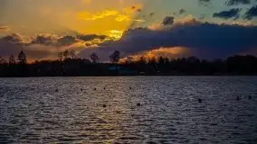 Tło Dla Mew i Marina Rydzewo w kolorach zachodu słońca - zdjęcie 21
