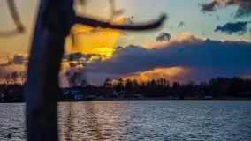 Tło Dla Mew i Marina Rydzewo w kolorach zachodu słońca - zdjęcie 33