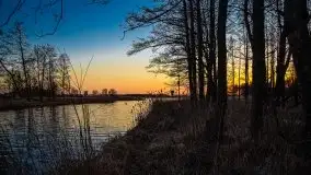 Jezioro Tałtowisko i kanał Grunwaldzki o zachodzie słońca - zdjęcie 15