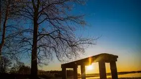 Pierkunowo i jezioro Kisajno w kwietniowym słońcu - zdjęcie 3