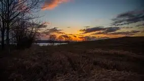 Zachód słońca na jeziorami Węgielsztyn i Rydzówka - zdjęcie 28