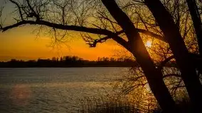 Zachód słońca nad jeziorem Kruklin - zdjęcie 6