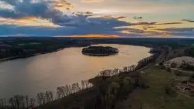 Zachód słońca nad jeziorem Jędzelewo, Stare Juchy - zdjęcie 21