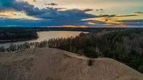 Zachód słońca nad jeziorem Jędzelewo, Stare Juchy - zdjęcie 29