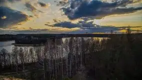 Zachód słońca nad jeziorem Jędzelewo, Stare Juchy - zdjęcie 24