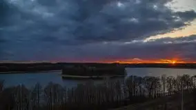 Zachód słońca nad jeziorem Jędzelewo, Stare Juchy - zdjęcie 52