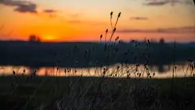 Wschód słońca, jezioro Buwełno - zdjęcie 26