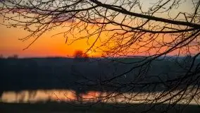 Wschód słońca, jezioro Buwełno - zdjęcie 9