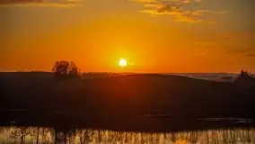 Wschód słońca, jezioro Buwełno - zdjęcie 48