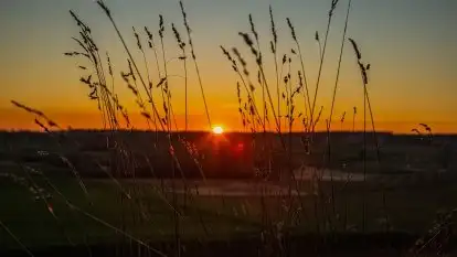 Zachód słońca niedaleko wsi Sulimy