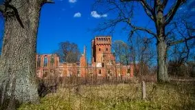 Zdjęcia: Pałac w Prośnie – monumentalna, romantyczna i tajemnicza ruina - zdjęcie 66