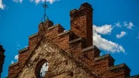 Zdjęcia: Pałac w Prośnie – monumentalna, romantyczna i tajemnicza ruina - zdjęcie 40