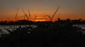 Zachód słońca nad jeziorem Ublik Wielki, maj 2020 r. - zdjęcie 54