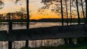 Zachód słońca nad jeziorem Ryńskim, Rybical - zdjęcie 16