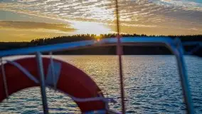 Zachód słońca podczas pływania jachtem Antila 30 - zdjęcie 10