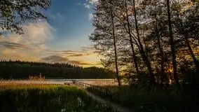 Zachód słońca w okolicy Kut i jeziora Czarna Kuta - zdjęcie 6