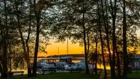 Wieczorne słońce nad jeziorem Święcajty - zdjęcie 6