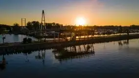 Wschód słońca w Giżycku, jezioro Niegocin - zdjęcie 21