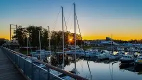 Wschód słońca w Giżycku, jezioro Niegocin - zdjęcie 52