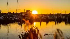 Wschód słońca w Giżycku, jezioro Niegocin - zdjęcie 37