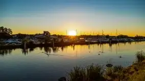 Wschód słońca w Giżycku, jezioro Niegocin - zdjęcie 31