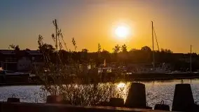 Wschód słońca w Giżycku, jezioro Niegocin - zdjęcie 70