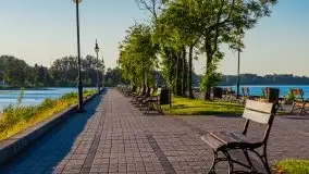 Wschód słońca w Giżycku, jezioro Niegocin - zdjęcie 78