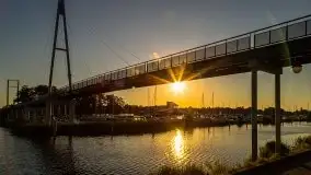 Wschód słońca w Giżycku, jezioro Niegocin - zdjęcie 46