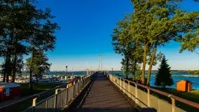 Wschód słońca w Giżycku, jezioro Niegocin - zdjęcie 85